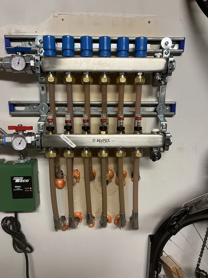 Plumber performing Gas Leak Detection at a residential property in West Valley City